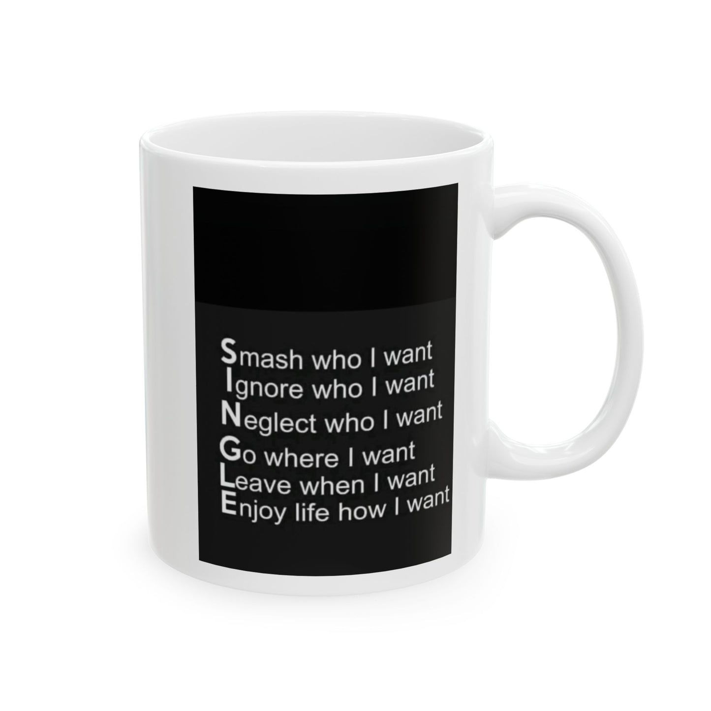 Motivational Ceramic Mug - 11oz & 15oz - Perfect for Daily Inspiration - Laughing N Style
