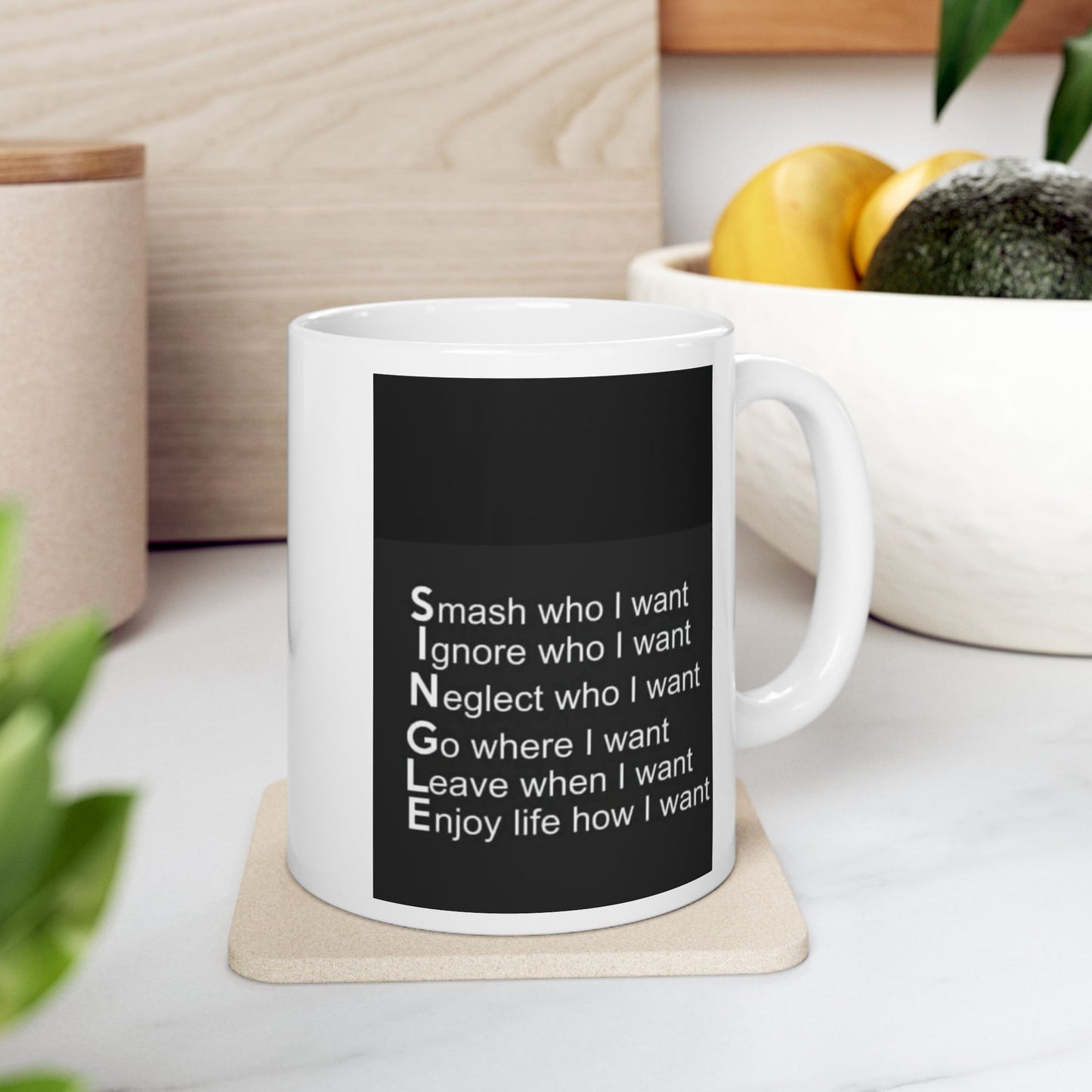 Motivational Ceramic Mug - 11oz & 15oz - Perfect for Daily Inspiration - Laughing N Style