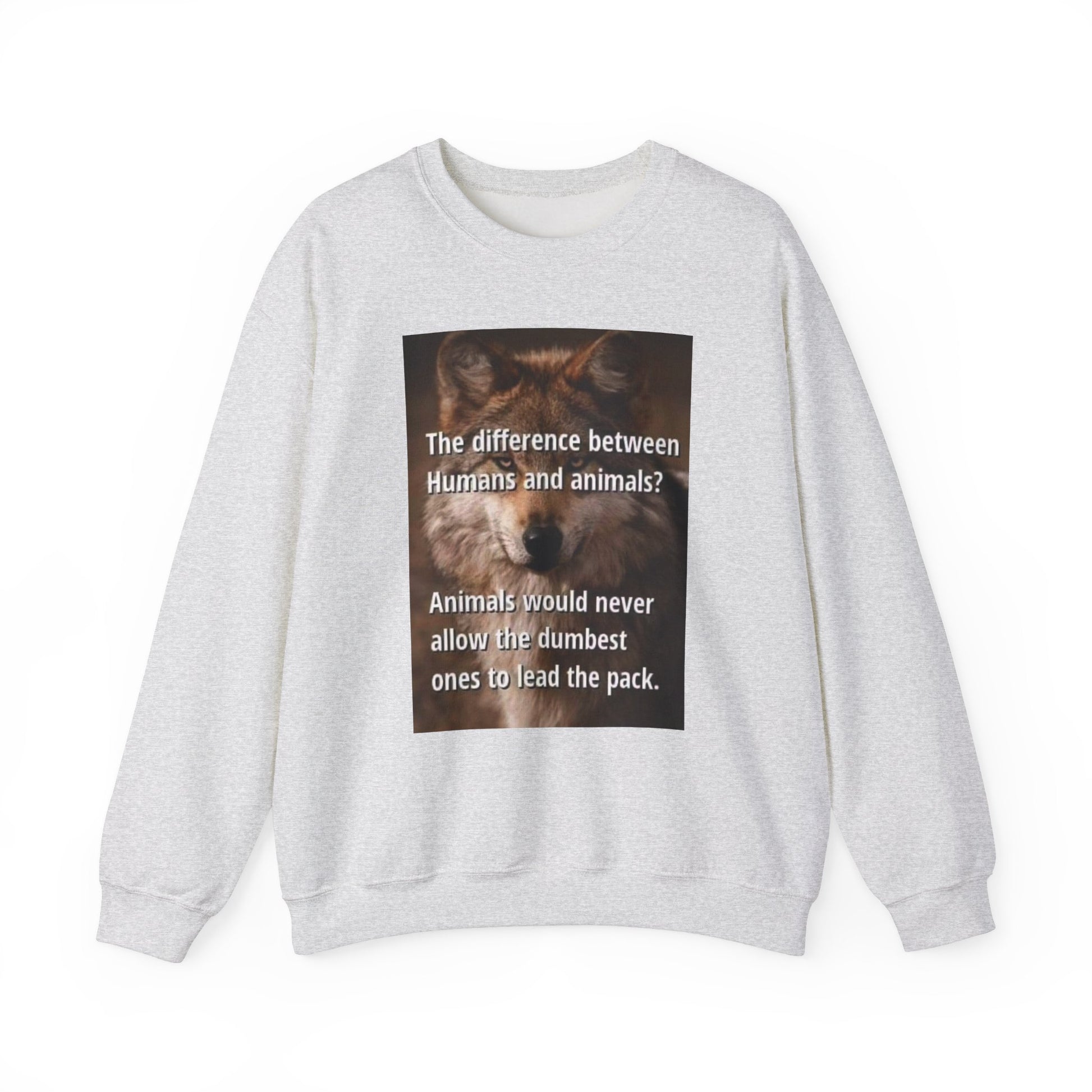 Inspirational Animal Quote Crewneck Sweatshirt - Laughing N Style 