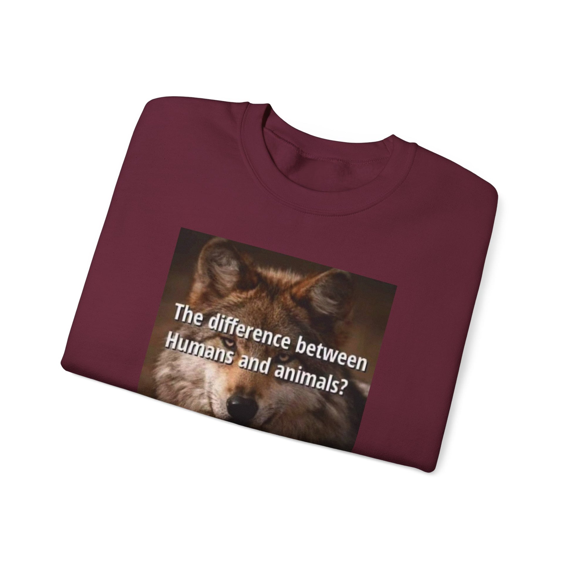 Inspirational Animal Quote Crewneck Sweatshirt - Laughing N Style 