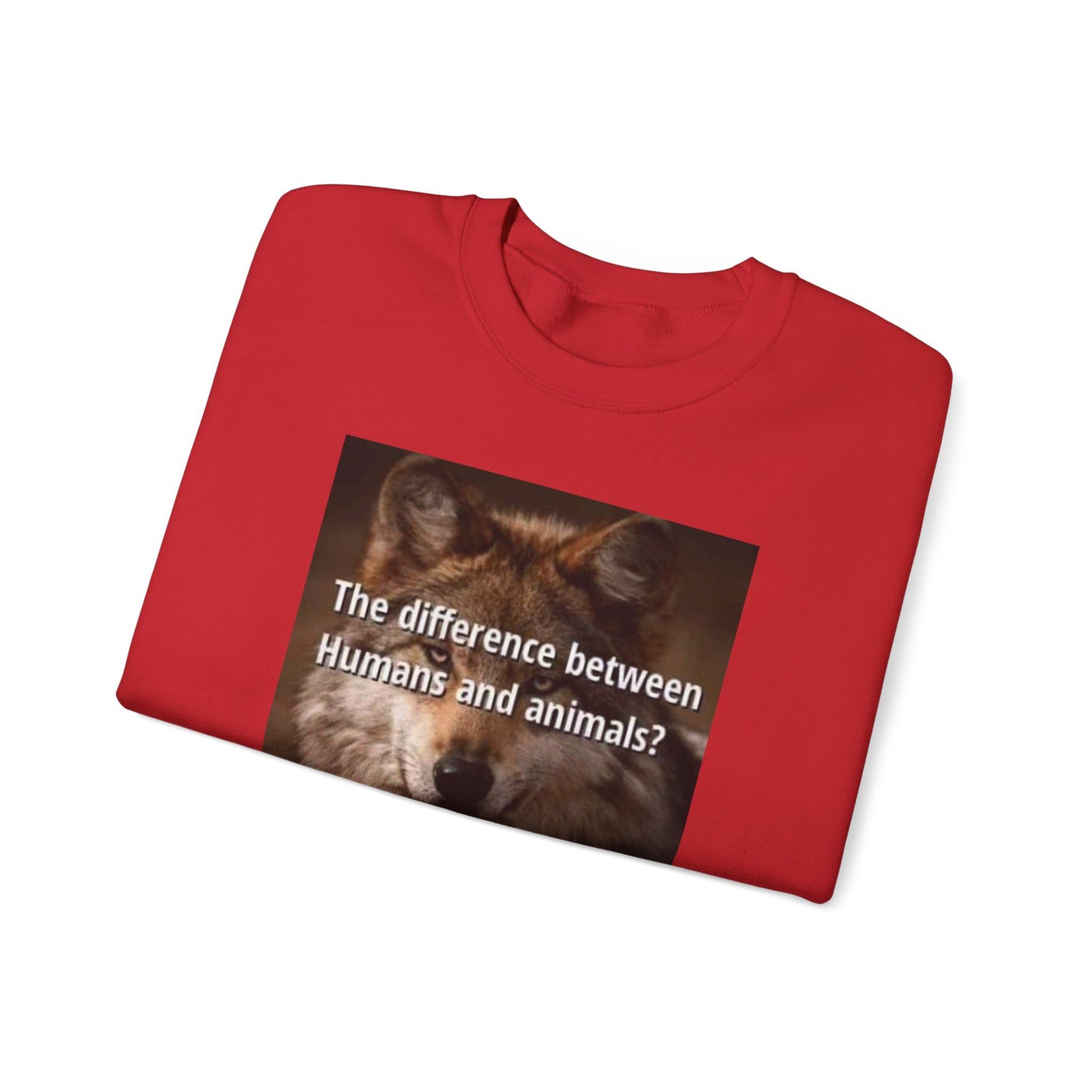 Inspirational Animal Quote Crewneck Sweatshirt - Laughing N Style 