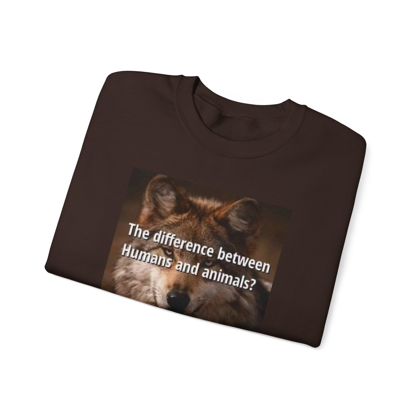 Inspirational Animal Quote Crewneck Sweatshirt - Laughing N Style 