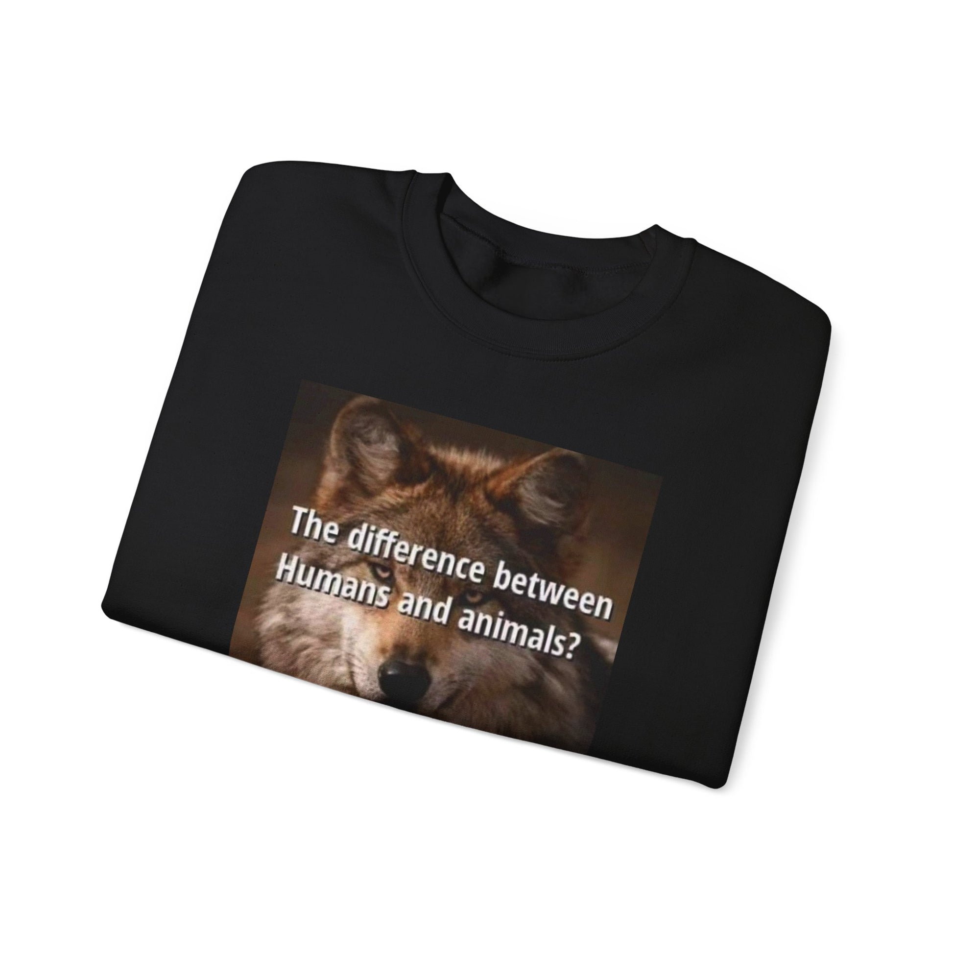 Inspirational Animal Quote Crewneck Sweatshirt - Laughing N Style 